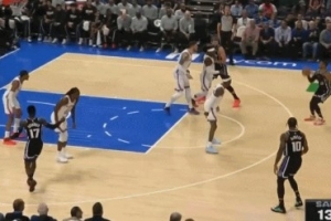 我滴龜龜！威少自信干拔三分再進 首節(jié)僅半節(jié)三分3中3了！