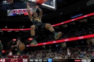 起勢了！鮑爾單斷助泰森反擊暴扣 騎士不到兩分鐘9-0反超打停猛龍