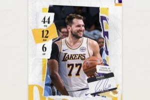 回歸就40+！拉拉維亞IG發(fā)東契奇本場數(shù)據(jù)歡迎其回歸 077本人轉(zhuǎn)發(fā)