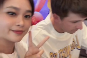 爆砍51+10+9！美女博主曬出此前與里夫斯的同框合影